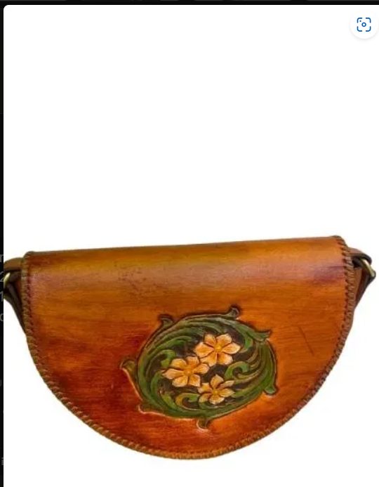 Blossom Vine Saddle Bag