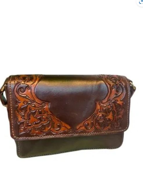 Baroque Scroll Satchel