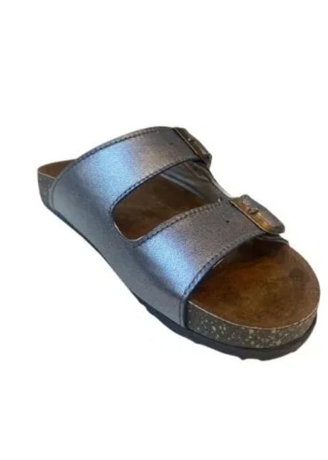 Gunmetal Shimmer Slide