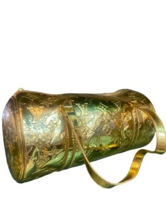 Golden Monogram Duffel
