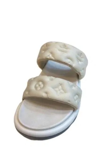 Ivory Monogram Slide