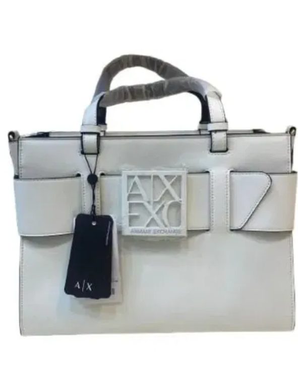 Ivory Buckle Tote