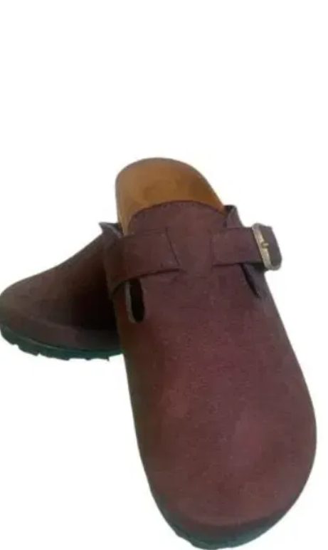 Merlot Suede Clog