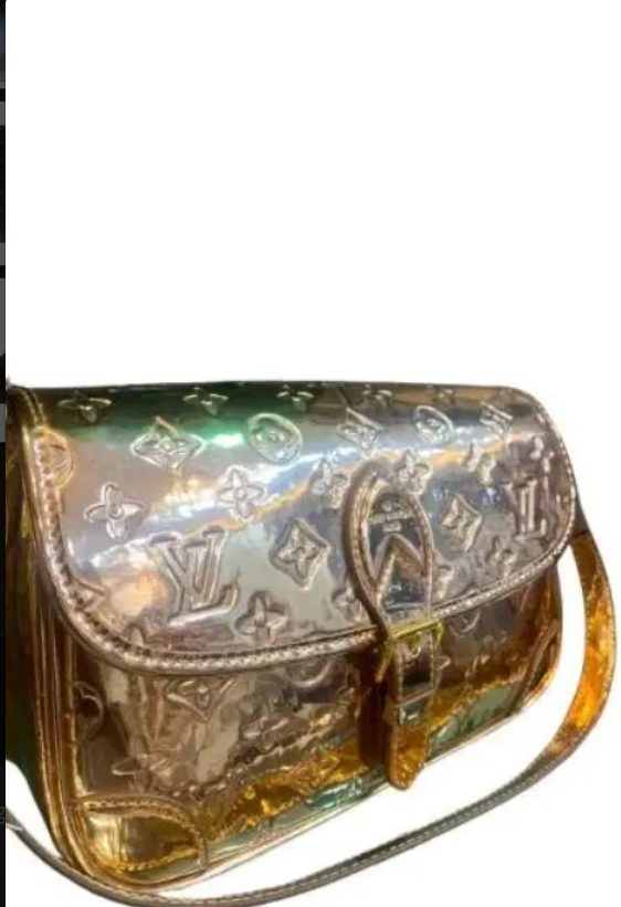 Gilded Monogram Flap Bag